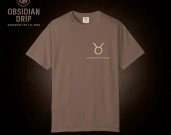 Taurus Zodiac Sign T-Shirt – Minimalist Astrology Tee