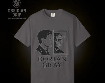 Dorian Gray T-Shirt – Oscar Wilde Literature Tee, Book Lover Gift
