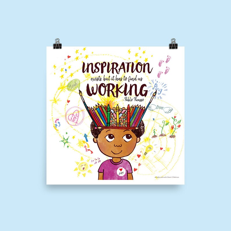 Motivational Quote Print Nursery Print Toddler room decor | Etsy