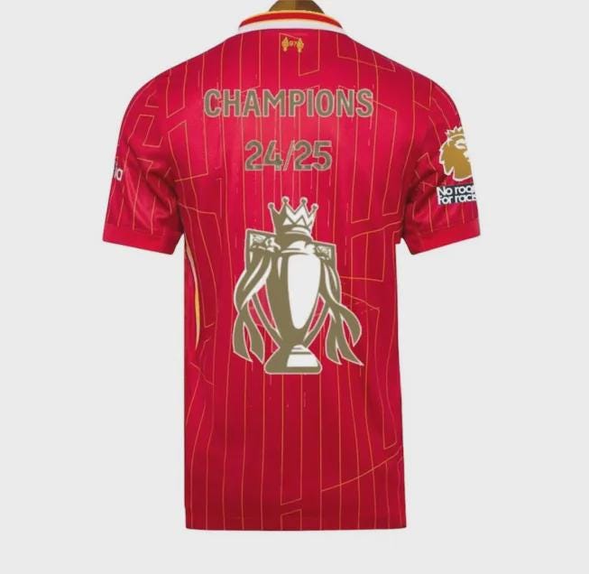 Liverpool Football Shirt - Champions Edition 2024/2025
