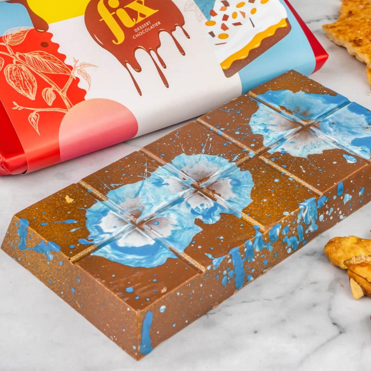 Fix Dessert Chocolatier 6枚Box 袋付き　ラスト Fix Chocolate Bar Bulk Pack – Set of 6 Bars in a Gift Box