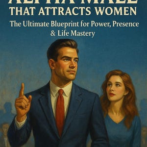Alpha Male Guide eBook - Attract Women, Build Confidence, Dominate Life - Digital PDF for Men