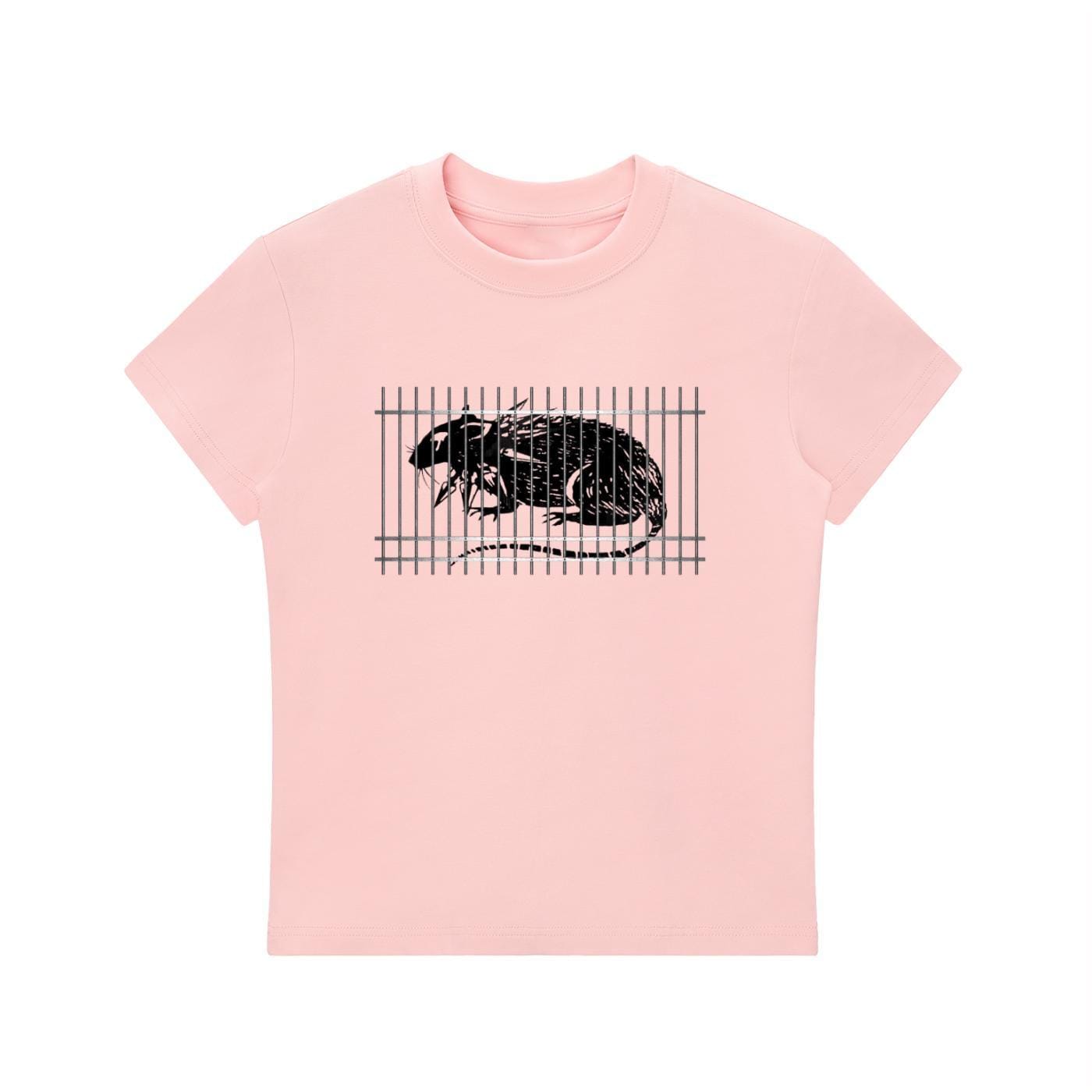 トップス rat Punk Baby Tee | Rat in Cage Top - Etsy