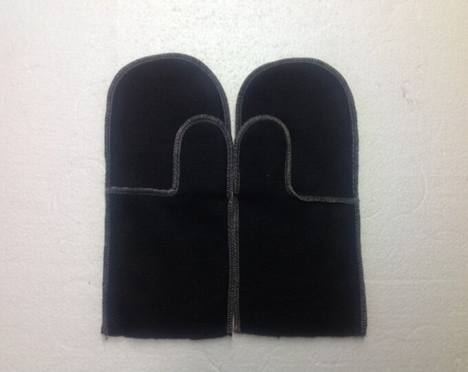 Fleece Mitten Liners for Your Upcycled Sweater Mittens Size Medium