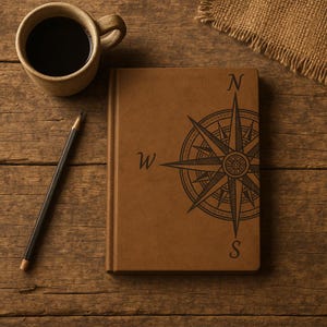 The Lost Captains Hardcover Journal - Voyage Planner, Travel Diary, Gift for Explorers, Pirate Journal, Nautical Notebook