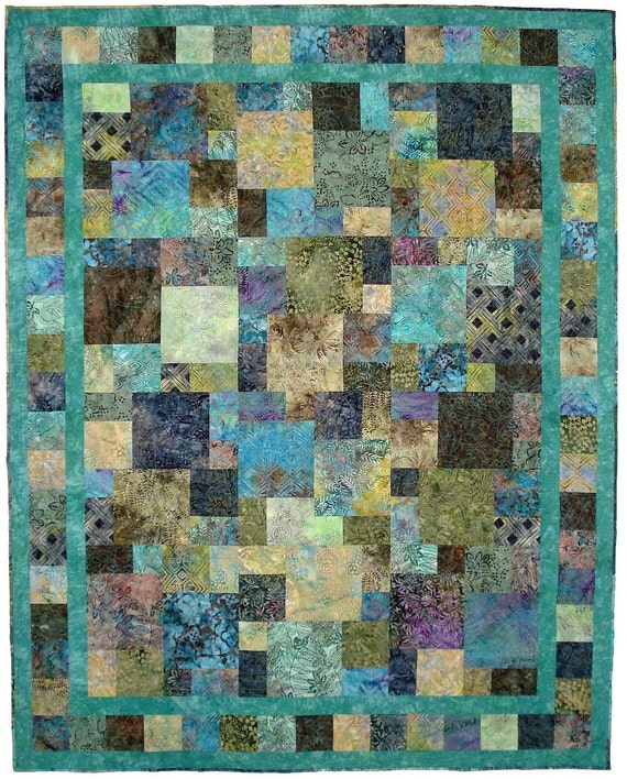 All Boxed Up Quilt Pattern in 4 sizes