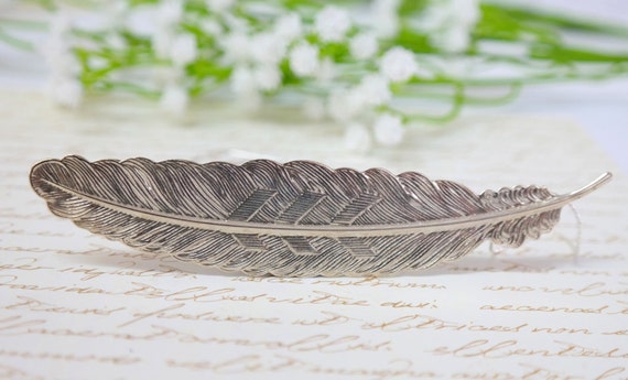 Feather Necklace, Feather Charm, Silver Necklace, Silver Wild Feather Charm Necklace, Woodland Jewelry, Silver Chain, Mother Gift FOR HER
