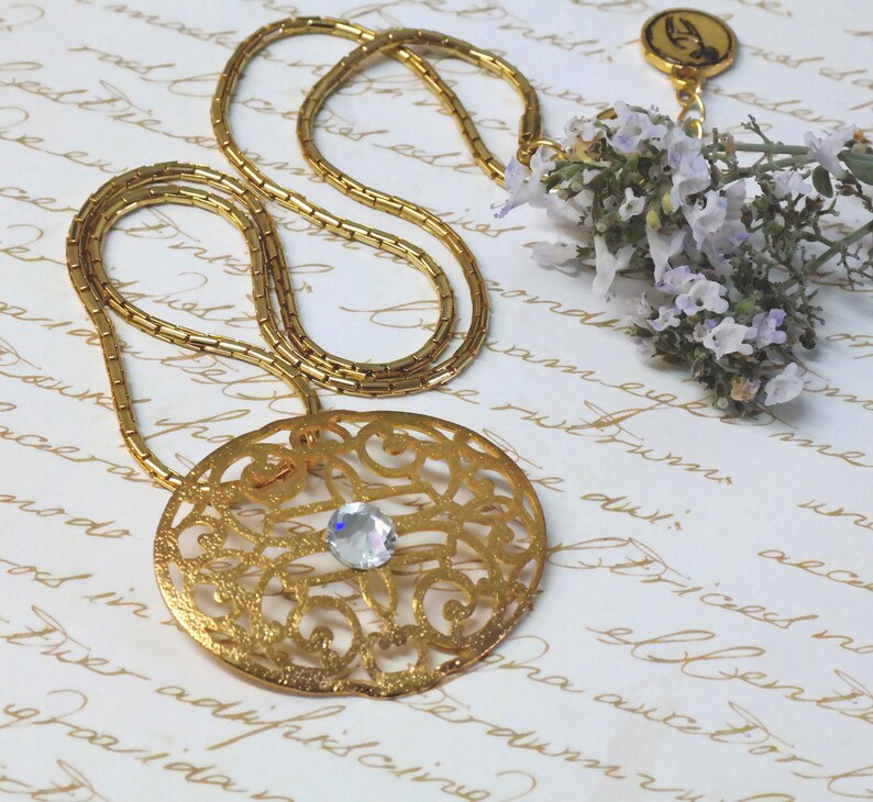 Gold Necklace Gold Statement Necklace Gold Jewelry New York Etsy