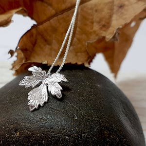 Silver Leaf Pendant Necklace, Grecian Inspiration, Silver Wedding Necklace, Autumn Weddings, Grecian Jewelry, Leaf Necklace, Gift for Her