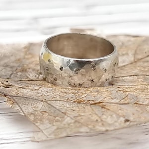 Mens Sterling Silver Band, Wedding Ring, Mens Engagement Ring, Sterling Silver Wedding Band, Men&#39;s Silver Wedding Band, Father&#39;s Day Gift