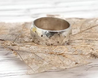 Mens Sterling Silver Band, Wedding Ring, Mens Engagement Ring, Sterling Silver Wedding Band, Men's Silver Wedding Band, Father's Day Gift