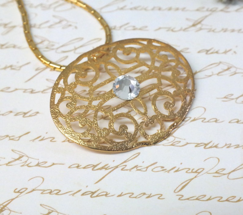 Gold Necklace Gold Statement Necklace Gold Jewelry New York Etsy