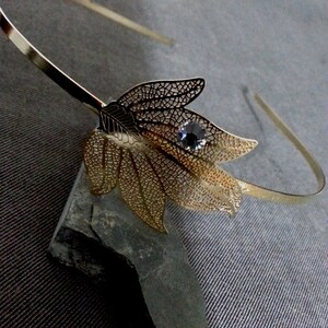 Wedding Bridal Accessories Headpiece, Gold Leaf Headband