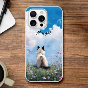 Personalised Ragdoll Cat mobile Phone Case, Gift for Ragdoll Cat Owner, Custom mobile phone case Ragdoll , Cute Cat Mobile phone case