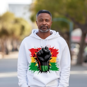 Black Power Fist Design: Pan-African Colors - Juneteenth & History