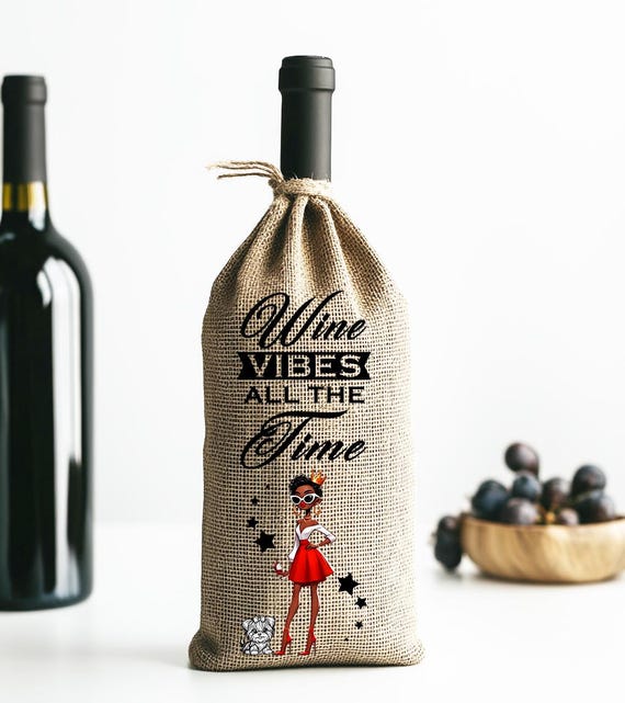 Black Queen PNG: Red Dress Wine Diva Clipart (Digital Download