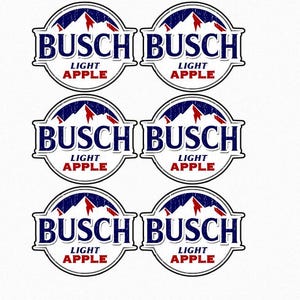 Busch Leuchtapfel Stickers (4 Aufkleber)