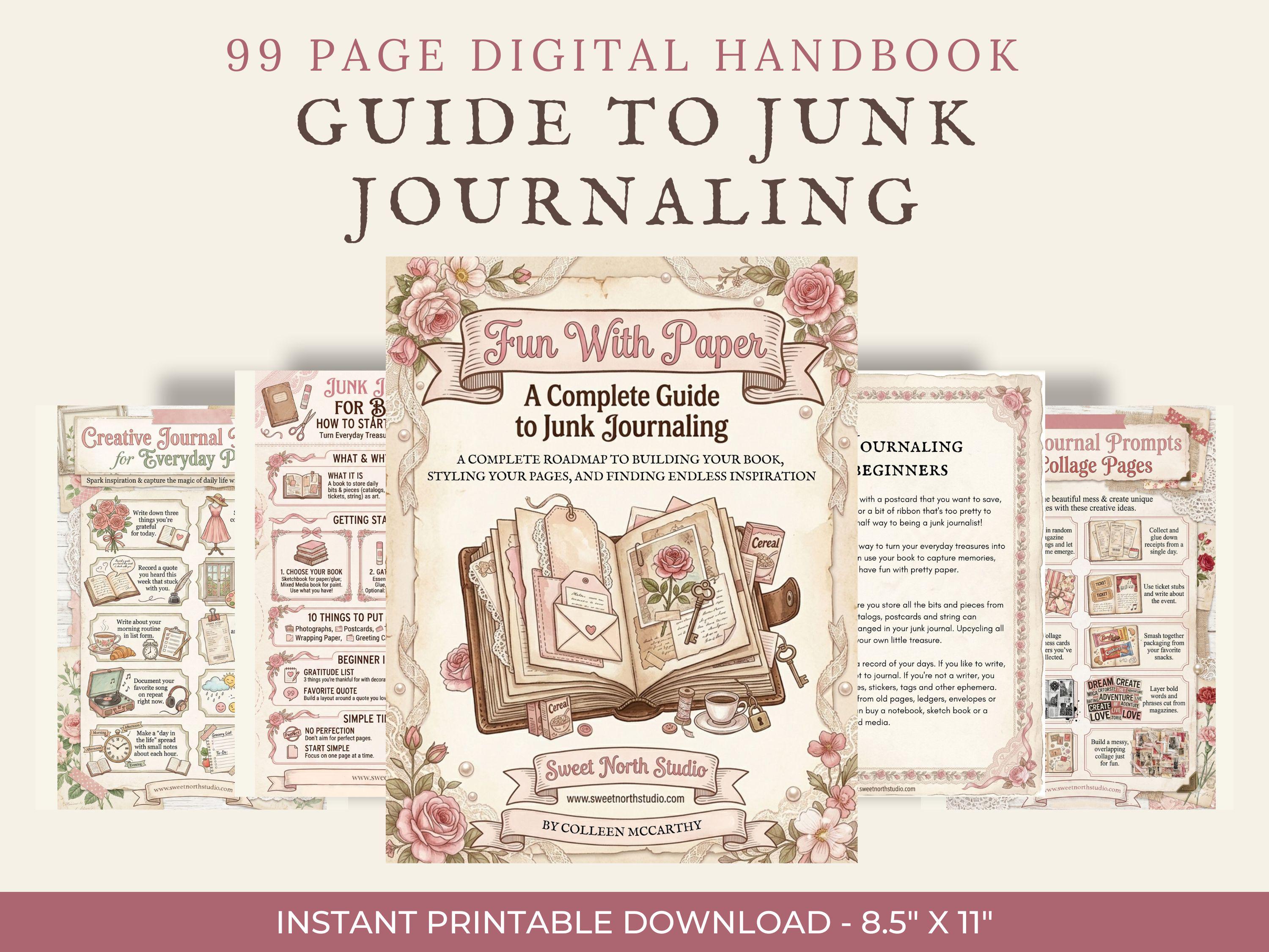 Junk journal - Etsy 日本