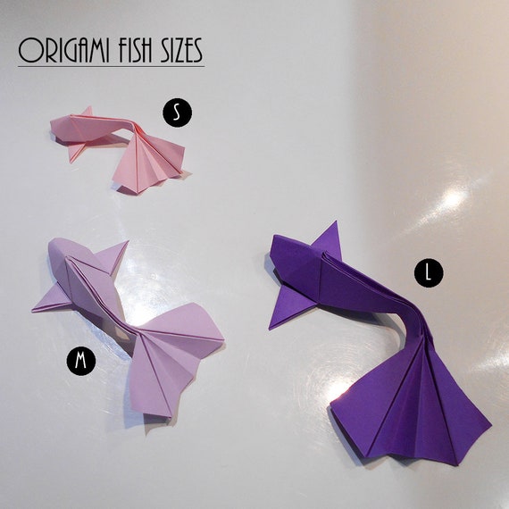 Pack Of 15 Origami Koi Fish