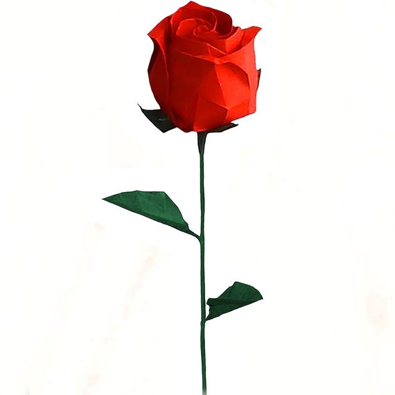 Premium Origami Rose Bud