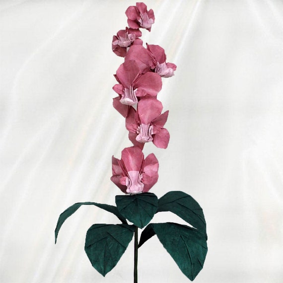 Origami Orchid Vertical Floral Arrangement