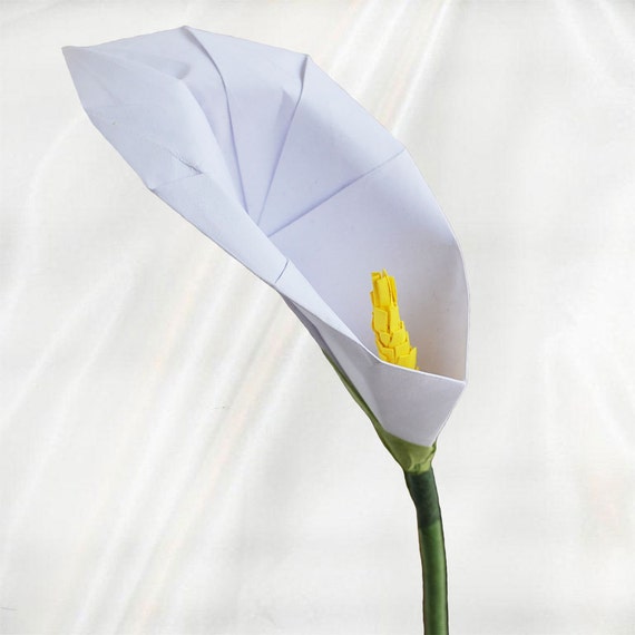 Pack Of 3 Origami Calla Lilies