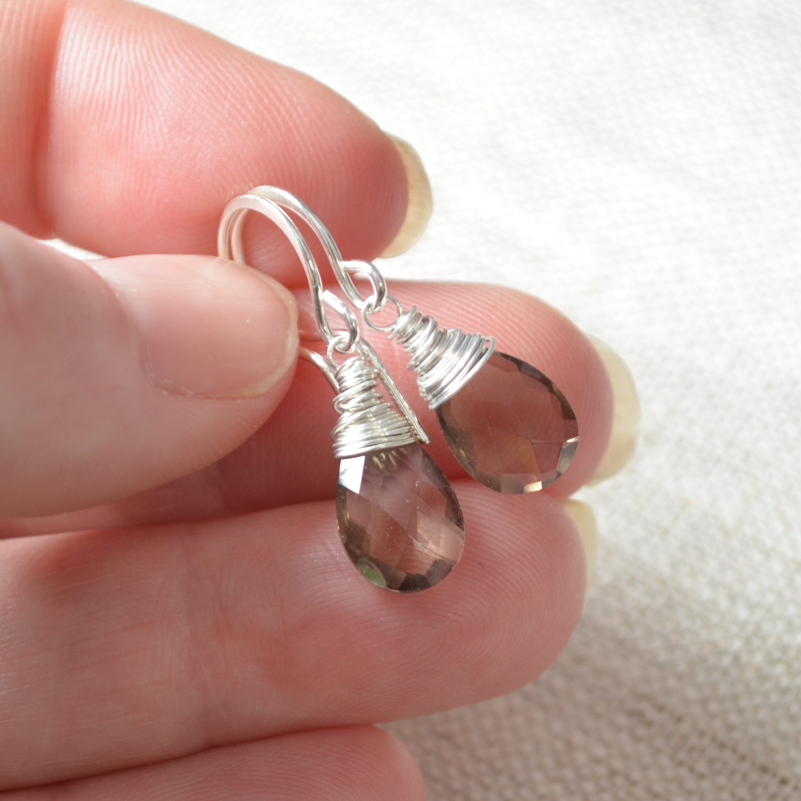 Preek プリーク　INCLUSION QUARTZ EARRING Preek（プリーク）の「＜Preek＞INCLUSION QUARTZ AMERICAN