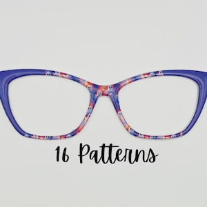 Halloween Eyeglass Toppers: 3D Printed Magnetic Frames