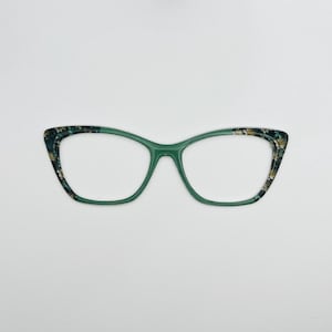 Handcrafted Floral Magnetic Pair Eyewear Toppers