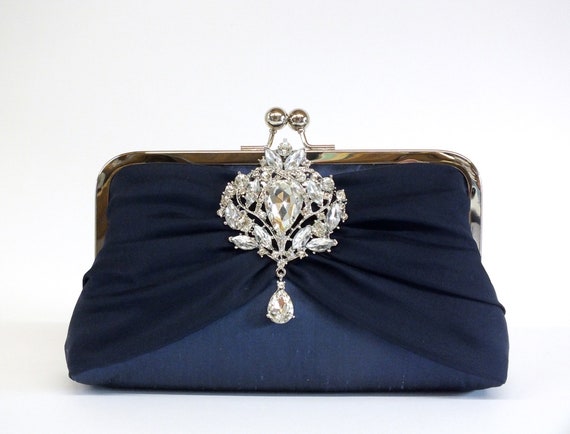 Hot Hard Clutch Royal Blue Crystal Evening Bags And Clutch Bags Silver/red/ navy/pink/gold/gray/black/champange/emerald Green - Shoulder Bags -  AliExpress