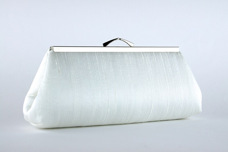 Silk Clutch, wedding clutch, wedding bag, bridesmaid clutch, Bridal clutch, Purse for wedding image 9