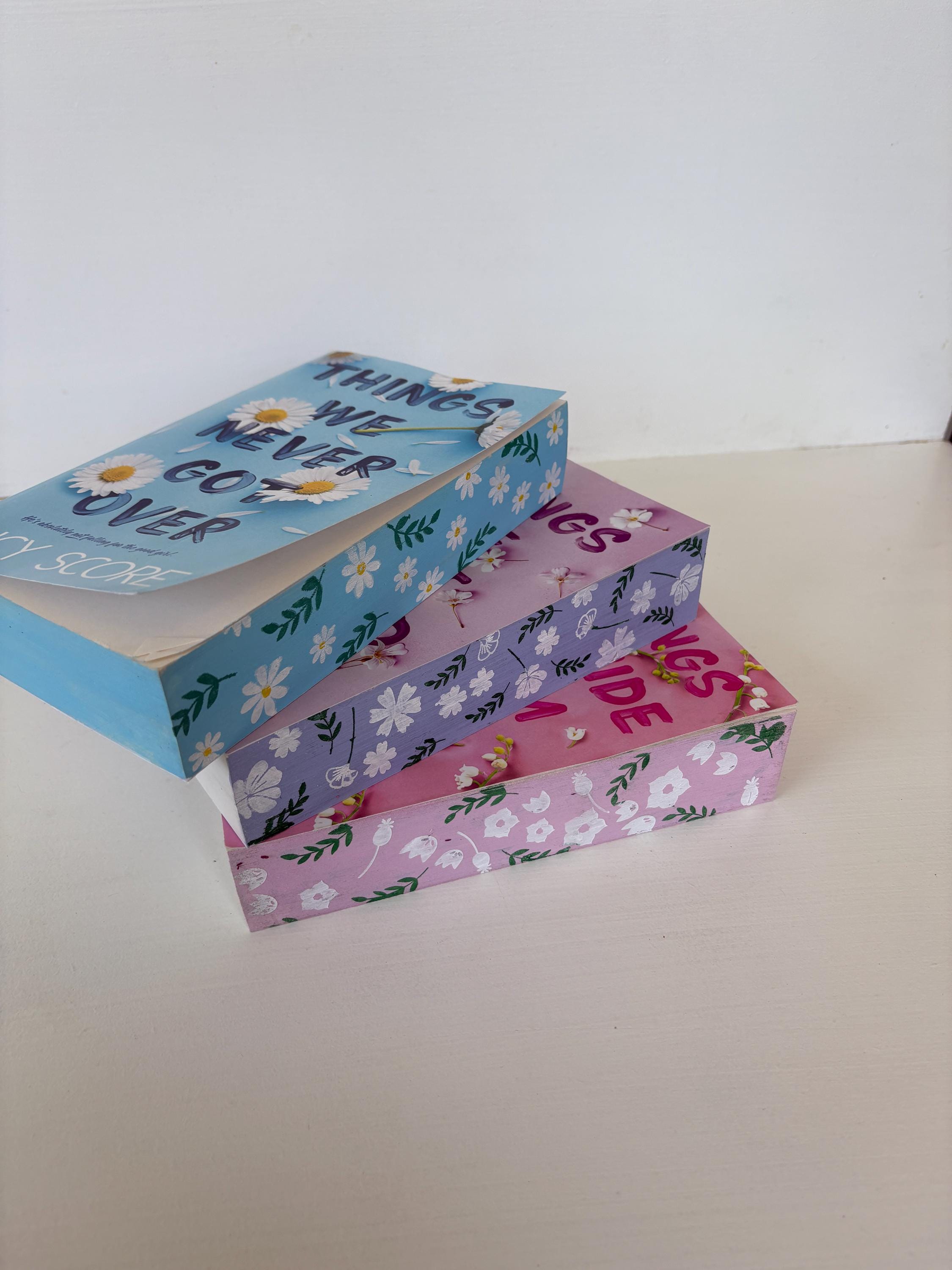 DIY Book Edges Stencil