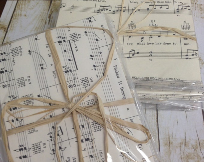 Vintage Sheet Music Envelopes 20 Count Etsy