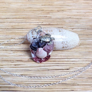 Marisa&#39;s Purple Sea Turtle Necklace