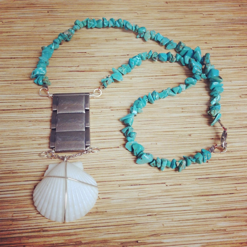 Watch Link Necklace Etsy