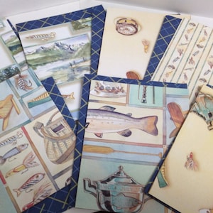 Fly Fishing Blank Notecards 8ct
