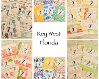 Conch Shell Key West Florida Keys Conch Republic Blank Notecards 6 ct.