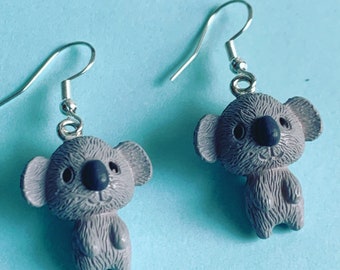 Cute Koala Kawaii Earrings FREE SHIPPING