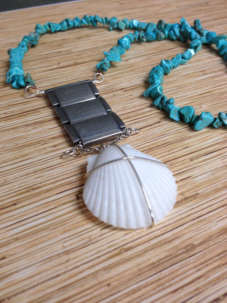 Watch Link Necklace Etsy