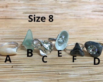 Mermaids Ring Size 8