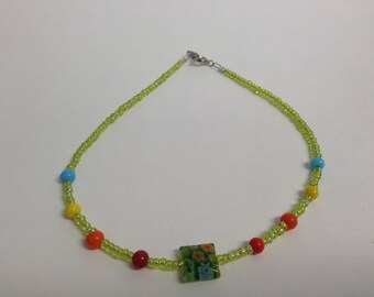 Tobillera Rainbow Garden