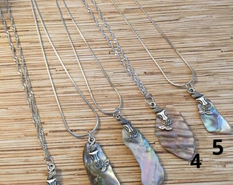 Mother of Pearl Mermaid Necklaces