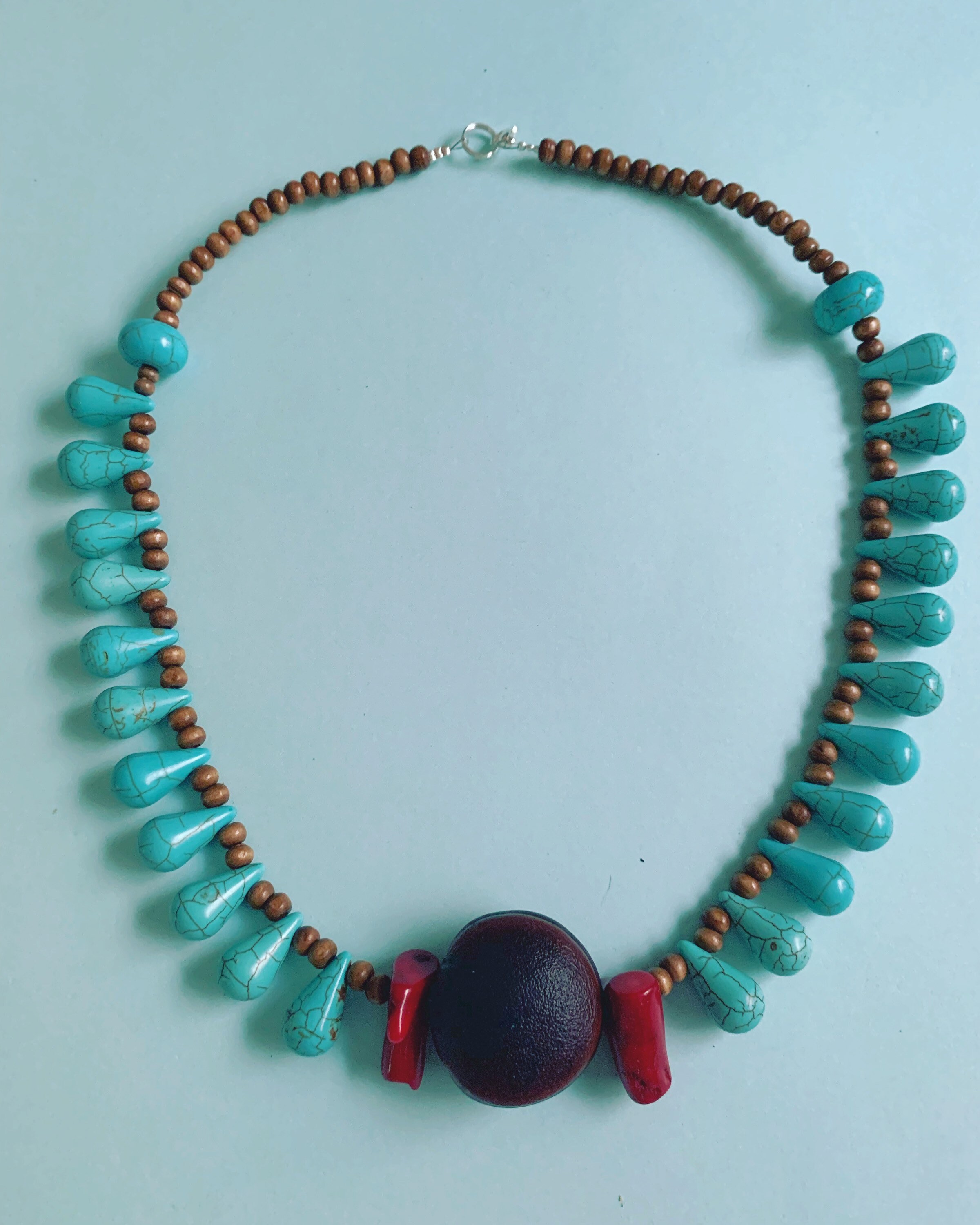 Red bean necklace deals