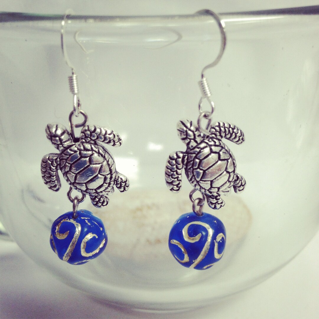 Seaturtle Hatchling Earrings - Etsy