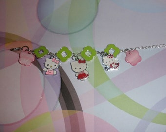 Kitty Cat Adjustable Charm Bracelet