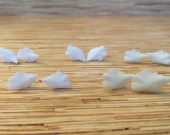 Golden Tilefish Otolith Earrings