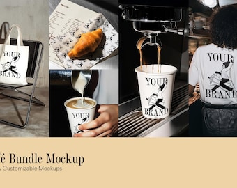 Café Mockup Bundle Branding