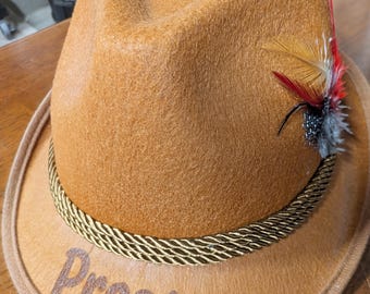 Prost!  Celebrate Oktoberfest in Style with a Custom Engraved Felt Oktoberfest Hat!!