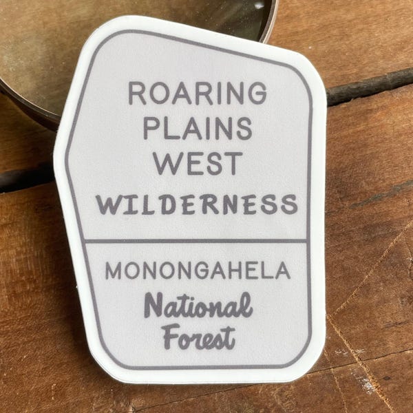 Roaring Plains Wilderness - Sticker