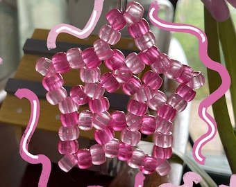 Aangepaste Kandi Star-sleutelhangers | Kleding- en tassenaccessoire